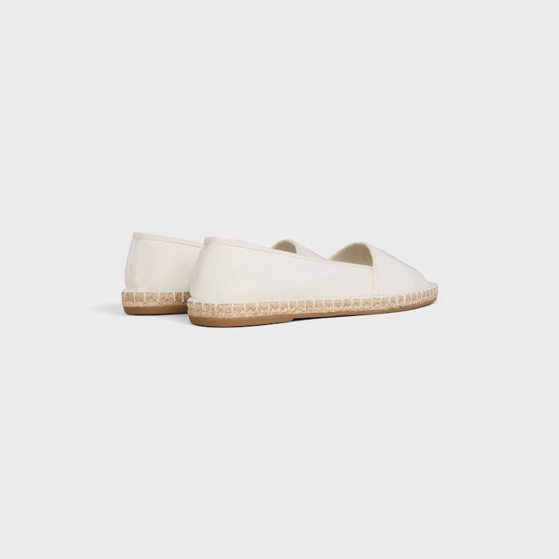 MAISON CELINE ESPADRILLE IN CANVAS - ECRU -  - 1 | CELINE