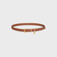 ELEGANT CHARM BELT 18MM in Natural Calfskin - TAN -  - 1 | CELINE