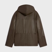 柔軟羊皮革外套 - 深卡其 -  - 2 | CELINE