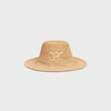 triomphe hat in raffia - NATURAL -  - 1 | CELINE