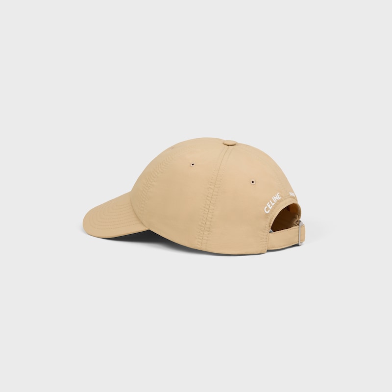 Cappello Triomphe Richelieu in nylon - BEIGE -  - 1 | CELINE