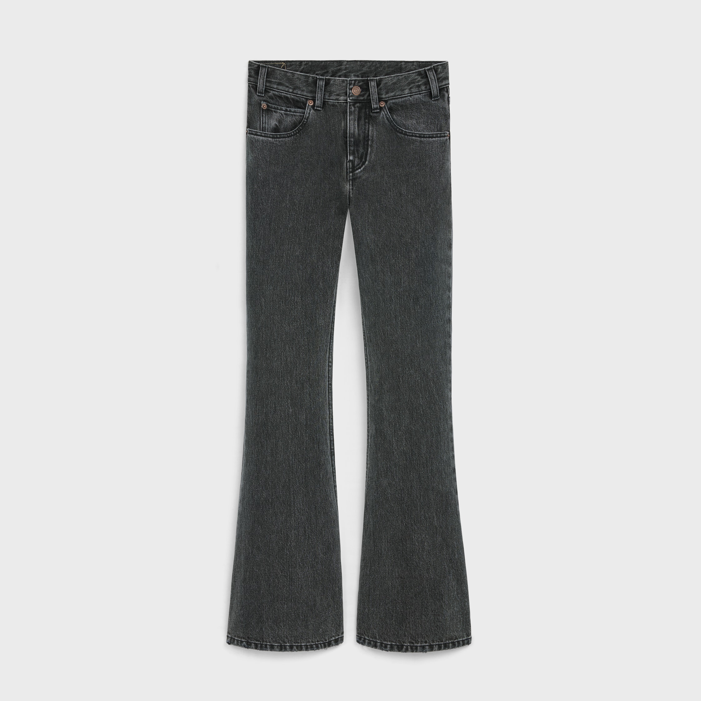 marco jeans in charcoal wash denim - CHARCOAL WASH | CELINE