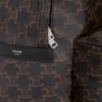 Medium Backpack IN Triomphe Canvas and Calfskin - BLACK - NEW - 1 | CELINE