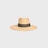 triomphe panama hat in straw - NATURAL / ARGIL KAKI -  - 1 | CELINE