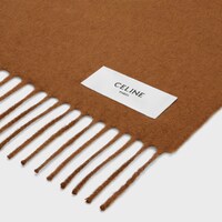 캐시미어 스카프 - 카멜 -  - 1 | CELINE