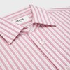 루즈 셔츠 - 스트라이프 코튼 포플린 - WHITE/RASPBERRY -  - 3 | CELINE