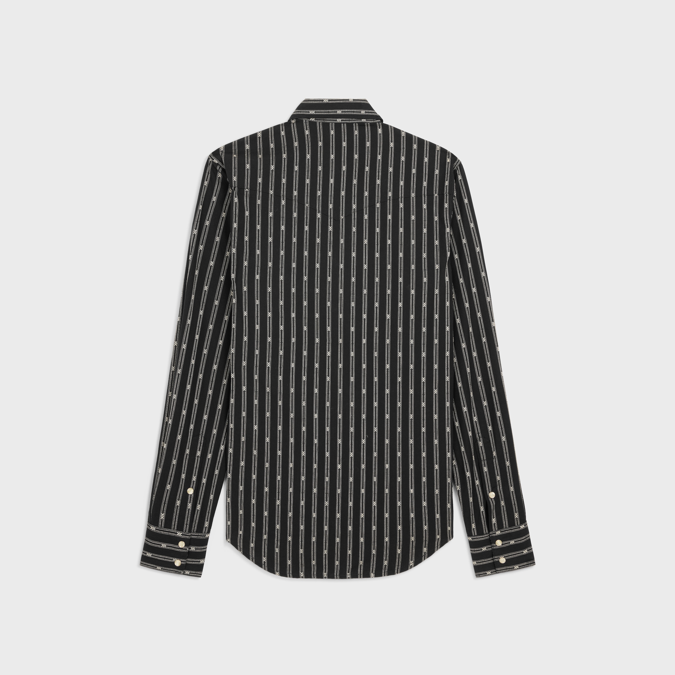 【CELINE】STRIPED T-SHIRT●2X36M880Y01ZQ CELINE HOMME Logo-Embroidered Striped Cotton-Jersey T-Shirt