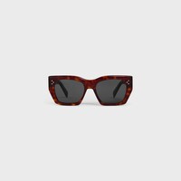 Cat Eye S342 sunglasses in Acetate - RED HAVANA -  - 1 | CELINE