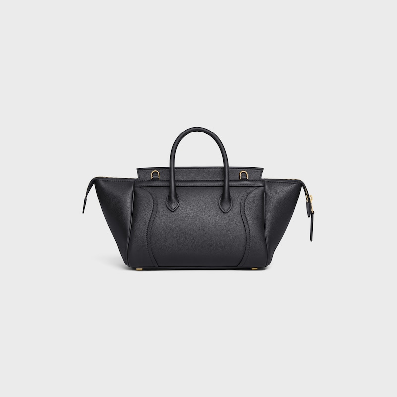 LUGGAGE petit modèle En veau grainé - Noir - SACS À L'ÉPAULE - 1 | CELINE