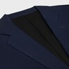 classic jacket in wool gabardine - INK -  - 3 | CELINE