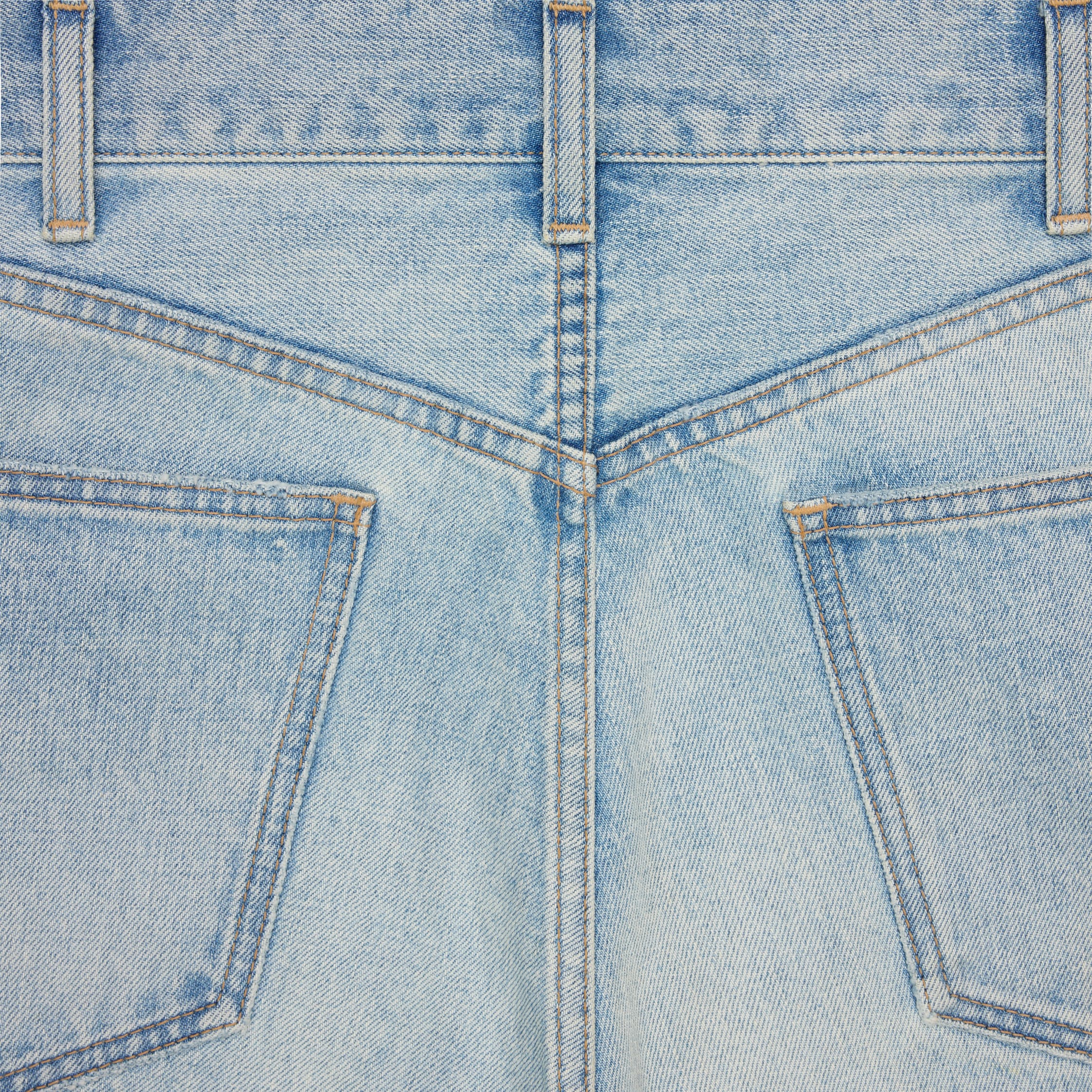 デニム・ジーパン Celine Wesley Jeans In Rider Wash Denim wesley jeans in rider wash denim - RIDER WASH | CELINE
