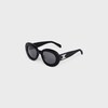 Triomphe Skate 01 sunglasses in Acetate - BLACK -  - 3 | CELINE
