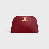 POUCH TRIOMPHE IN LIZARD - LIGHT BURGUNDY - TRIOMPHE - 1 | CELINE