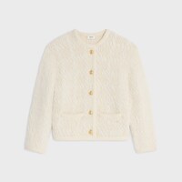 【CELINE】カーディガン ジャケット オフホワイト コーネリー 楽天市場】セリーヌ CELINE ツイードジャケット ホワイト