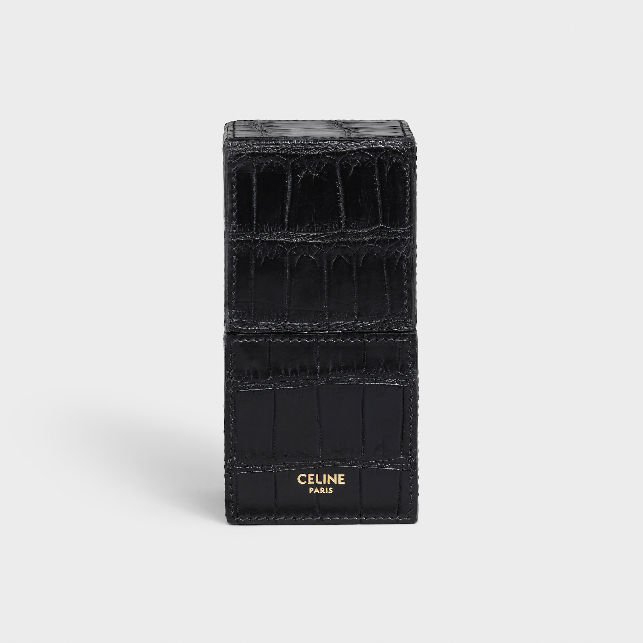 Case 1 Perfume 100ml in Crocodile - Black | CELINE