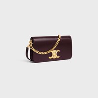 MULTIPOCHETTE IN SHINY CALFSKIN - Deep Burgundy - MORE LINES - 2 | CELINE