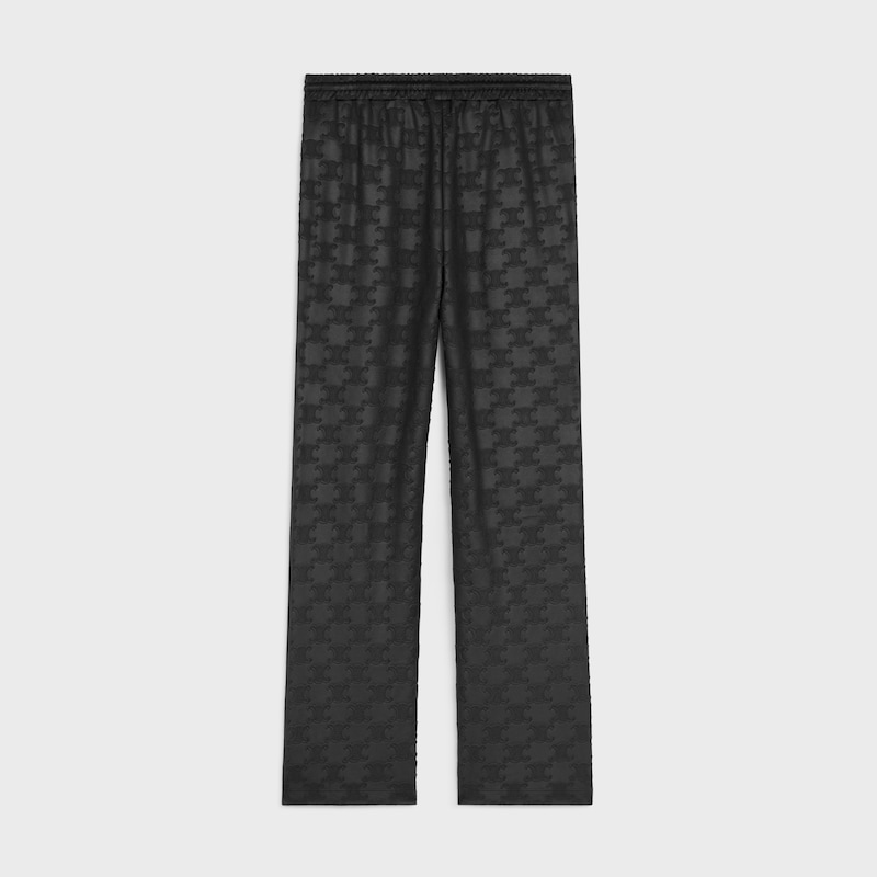 PANTALONES DE CH&Aacute;NDAL DE PUNTO TRIOMPHE - NEGRO -  - 1 | CELINE