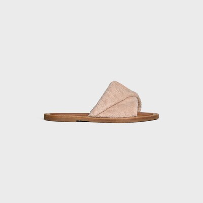 CELINE 림피아 트위스트 샌들 - 스폰지 패브릭 - 페이디드 핑크 -  - tileIndex | CELINE