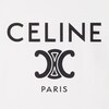CELINE PARIS 티셔츠 - 코튼 저지 - 오프 화이트 / 네이비 / 블랙 -  - 3 | CELINE