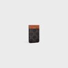 MAGNET CARD HOLDER IN Triomphe canvas AND calfskin - TAN - NEW - 3 | CELINE