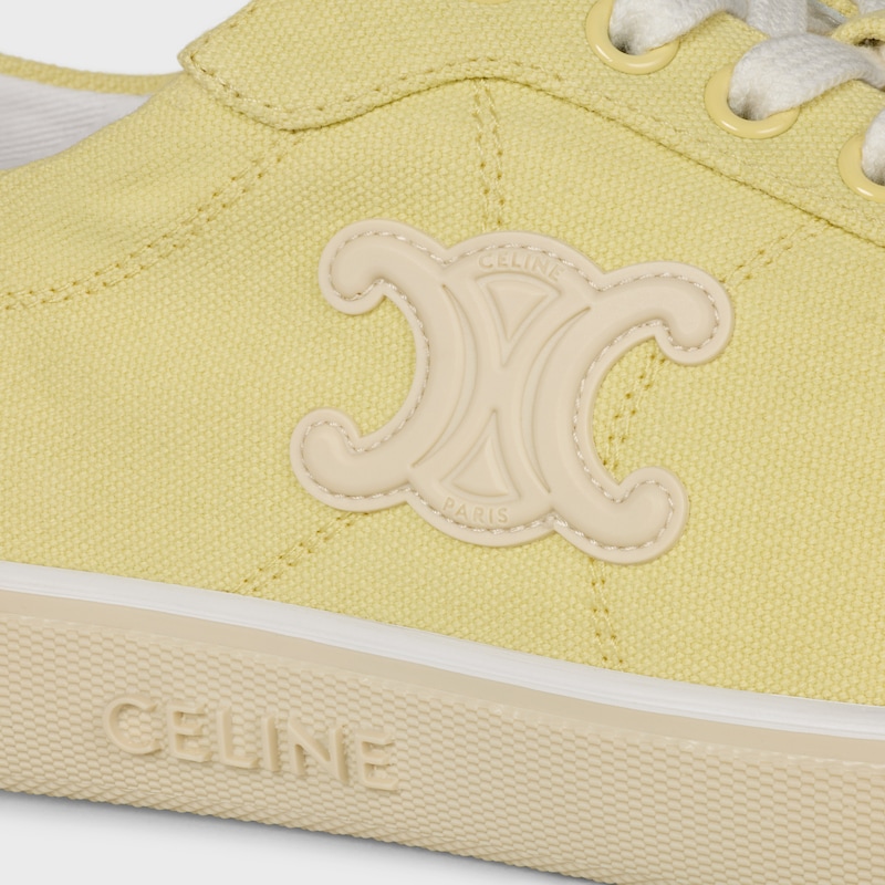 ALAN SNEAKER AUS CANVAS - BLASSGELB -  - 1 | CELINE