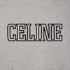 CELINE 루즈 후디 - 코튼 플리스 - GREY MELANGE/ CREAM/ BLACK -  - 4 | CELINE