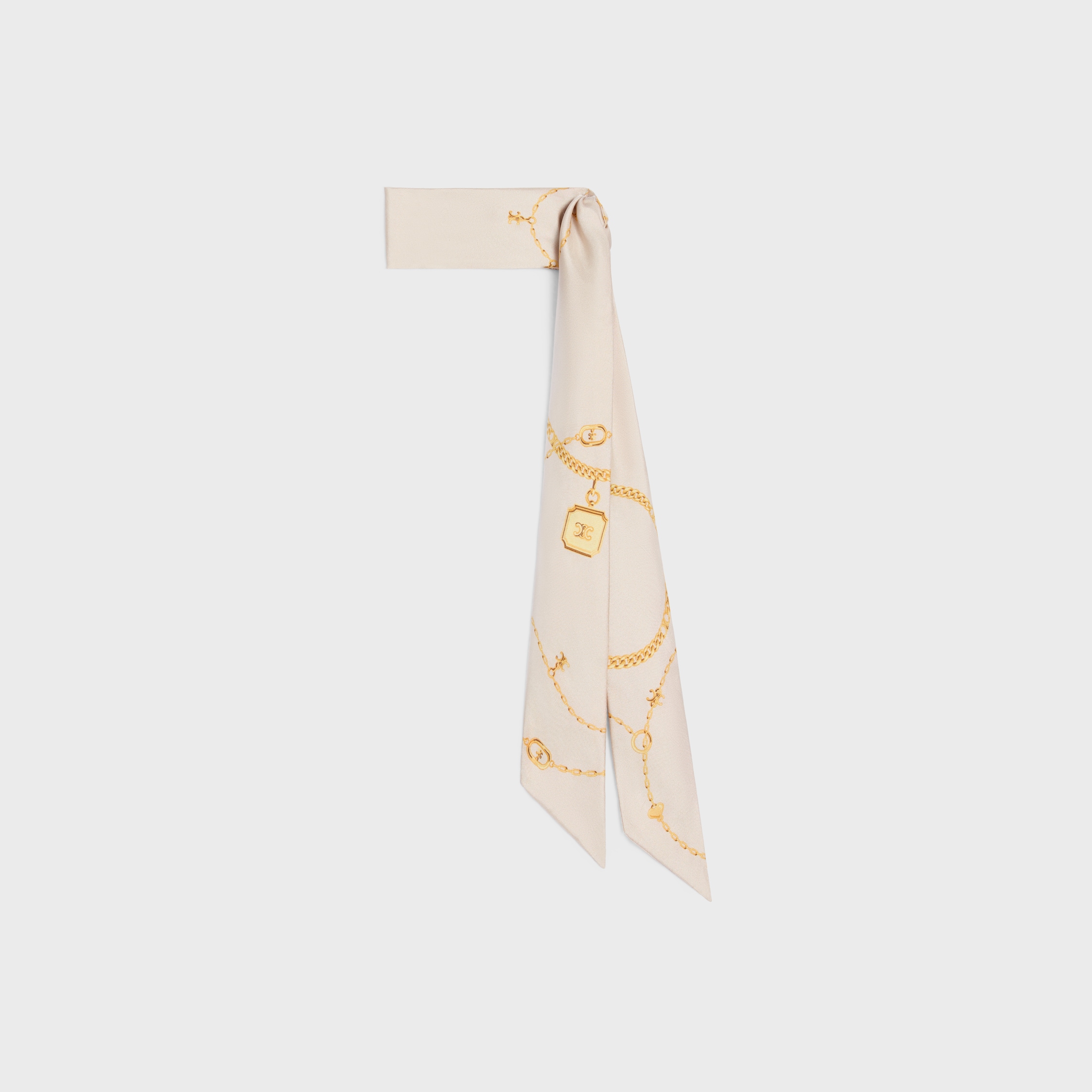 CELINE｜ (LAVALLIERE IN TRIOMPHE SILK TWILL (2AWV70R75 F AA0A60H85-10TC_3_FALL25_P1_W.tif