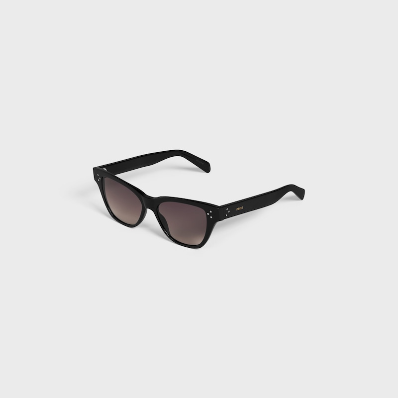 Cat Eye S359 sunglasses in Acetate - BLACK -  - 1 | CELINE