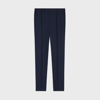 classic pants in wool gabardine - INK -  - 1 | CELINE