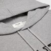 CELINE 루즈 후디 - 코튼 플리스 - GREY MELANGE/ CREAM/ BLACK -  - 3 | CELINE