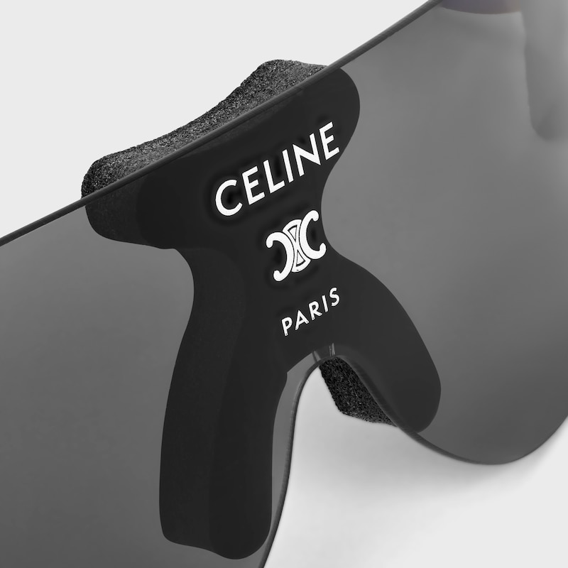 Runner sunglasses in Injected Nylon - BLACK -  - 1 | CELINE