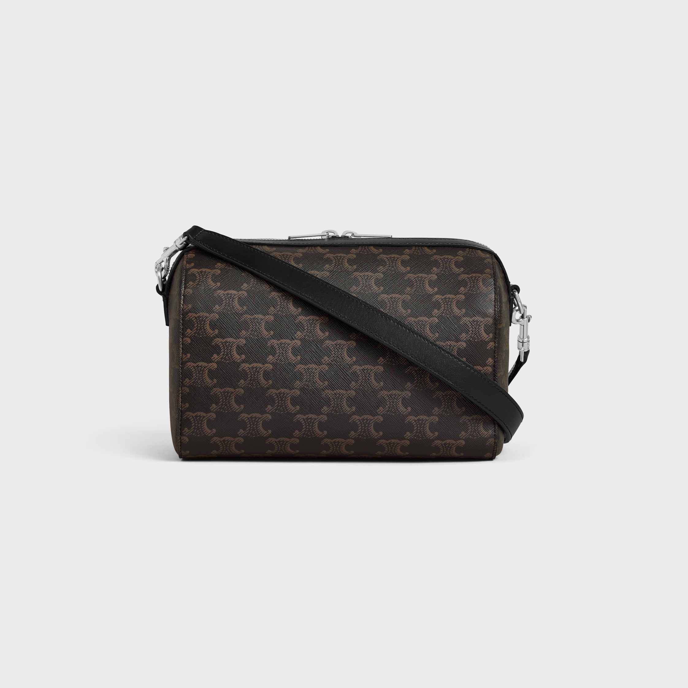 【CELINE】ボストン ミニ レザートリム メッセンジャーバッグ CELINE】ボストン ミニ レザートリム メッセンジャーバッグ