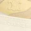 BLOCK WEDGE SNEAKER IN CALFSKIN AND SUEDE CALFSKIN - CREAM / LIGHT YELLOW -  - 1 | CELINE