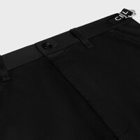 CELINE 카고 쇼츠 - 코튼 - 블랙 -  - 1 | CELINE