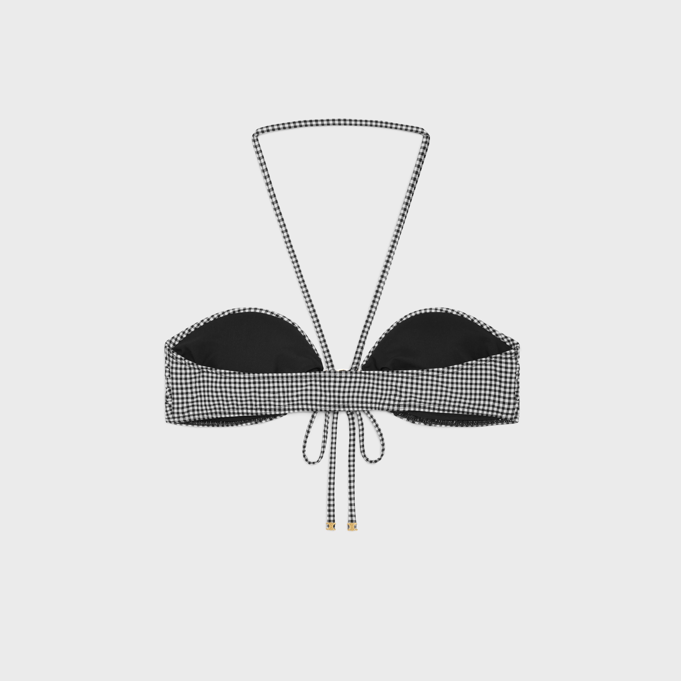 【CELINE】トリオンフ チェック バルコネットトップス★サイズ7 トリオンフ チェック バルコネットトップス / ジャージー