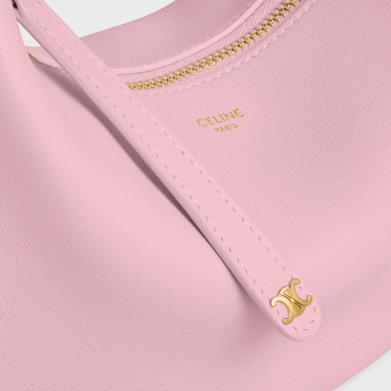 TEEN LULU CELINE DE PIEL DE BECERRO CON TEXTURA GRANULADA - ROSA ROTO - BOLSOS CON ASA SUPERIOR - 1 | CELINE