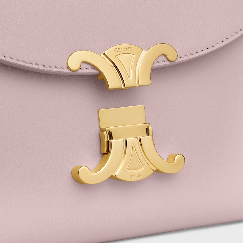 TEEN NINO BAG IN SMOOTH SATINATED CALFSKIN - BLEACHED PINK - TOP-HANDLE BAGS - 1 | CELINE