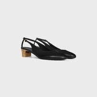 SLINGBACK NEO CITY EM PELE DE CABRA - PRETO - - 2 | CELINE