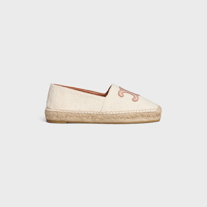 LES ESPADRILLES CELINE  EN Tweed - CREME -  - 1 | CELINE
