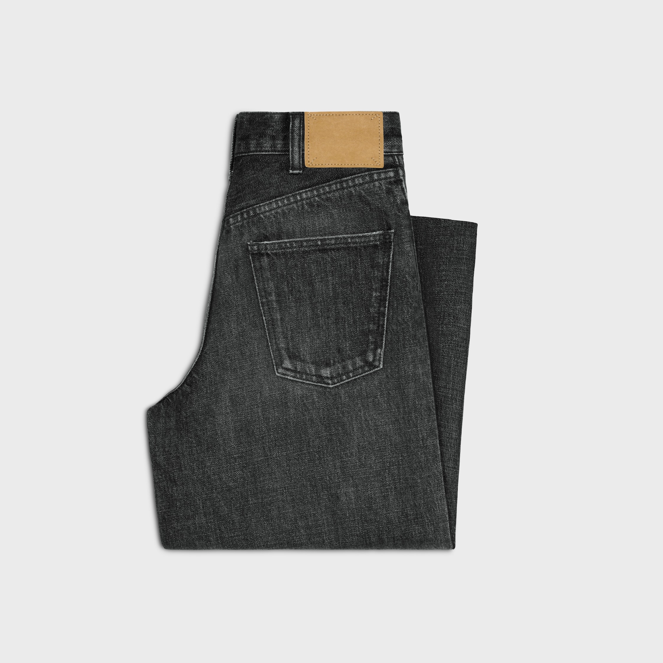 CELINE◆フレア サーフジーンズ / ブラックアイスリンス デニム flared surf jeans in black ice rinse denim - BLACK ICE RINSE