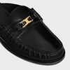 CELINE LUCO MULE LOAFER  IN POLISHED BULL - BLACK -  - 4 | CELINE