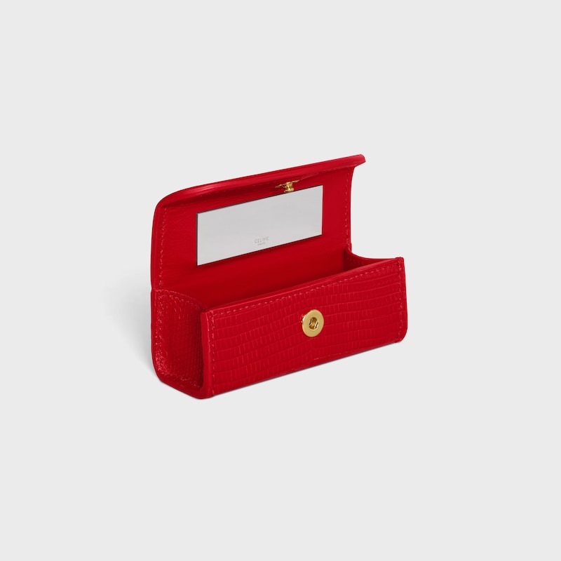 LIPSTICK CASE IN LIZARD - ROUGE TRIOMPHE - BEAUTY ACCESSORIES - 1 | CELINE