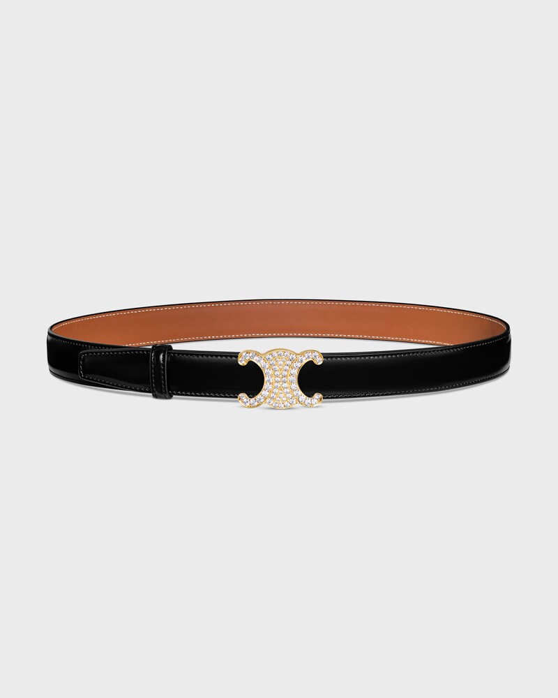 Wendbarer Riemen 25 mm AUS TAURILLON UND NATURBELASSENEM KALBSLEDER -  -  - 1 | CELINE