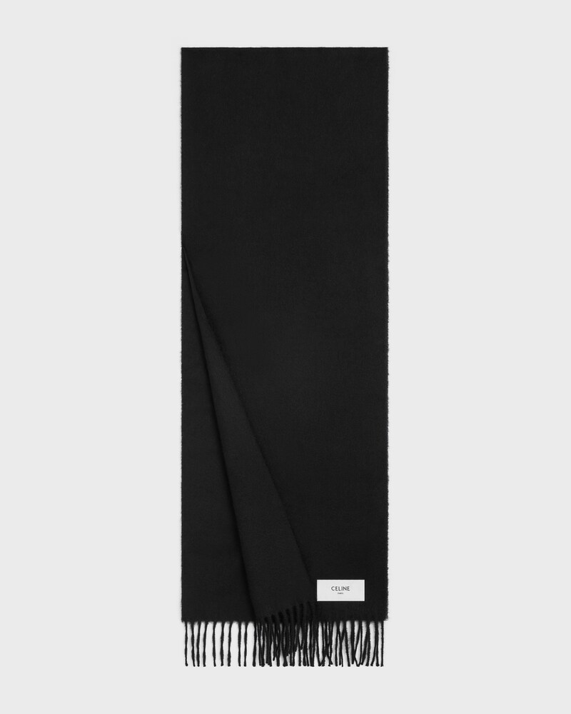 scarf IN cashmere - BLACK -  - 1 | CELINE