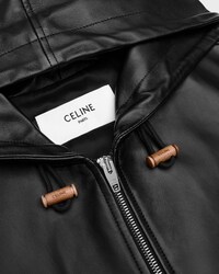veste capuche AGNEAU SOUPLE - Noir -  - 2 | CELINE
