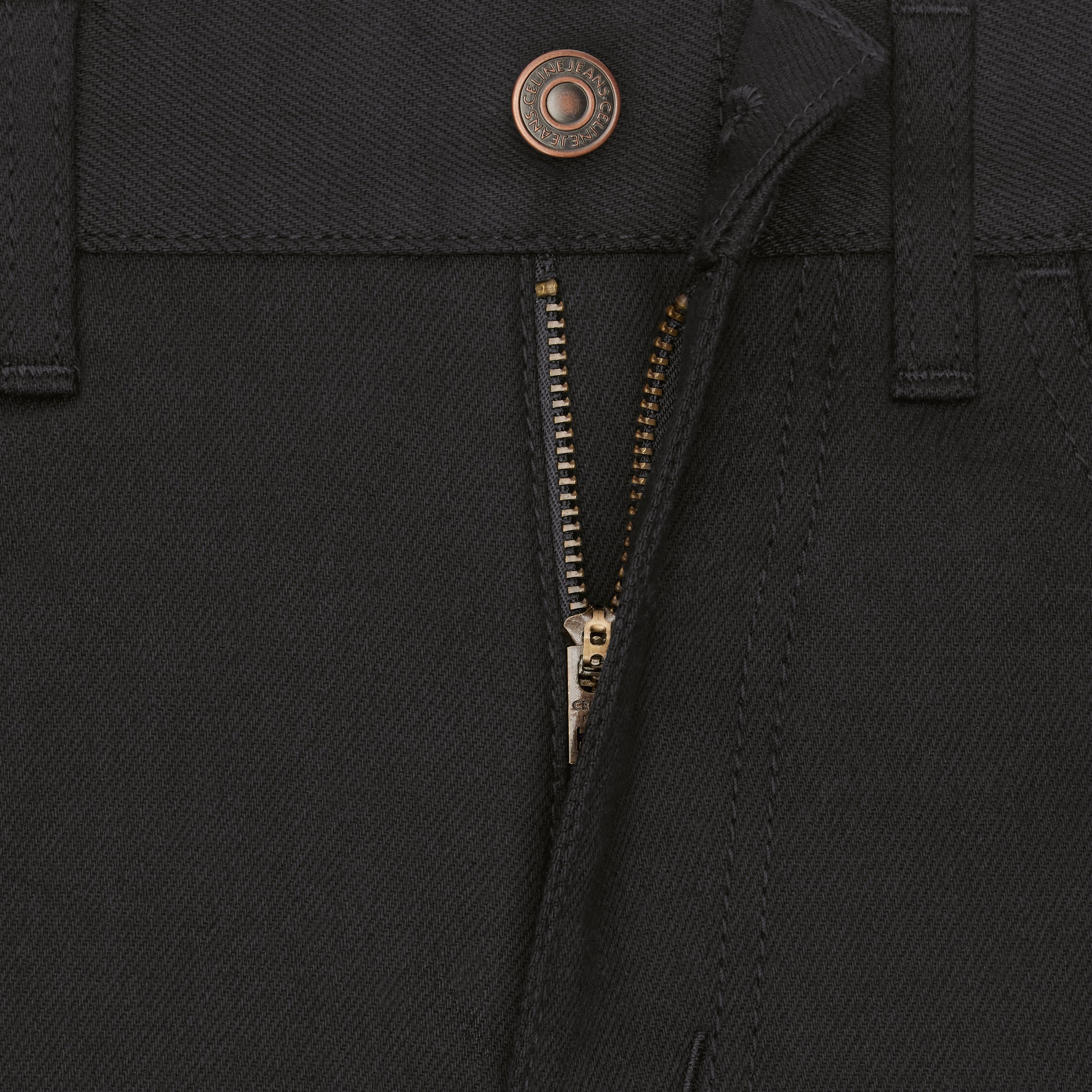 skinny jeans in vintage pure black denim - VINTAGE PURE BLACK | CELINE
