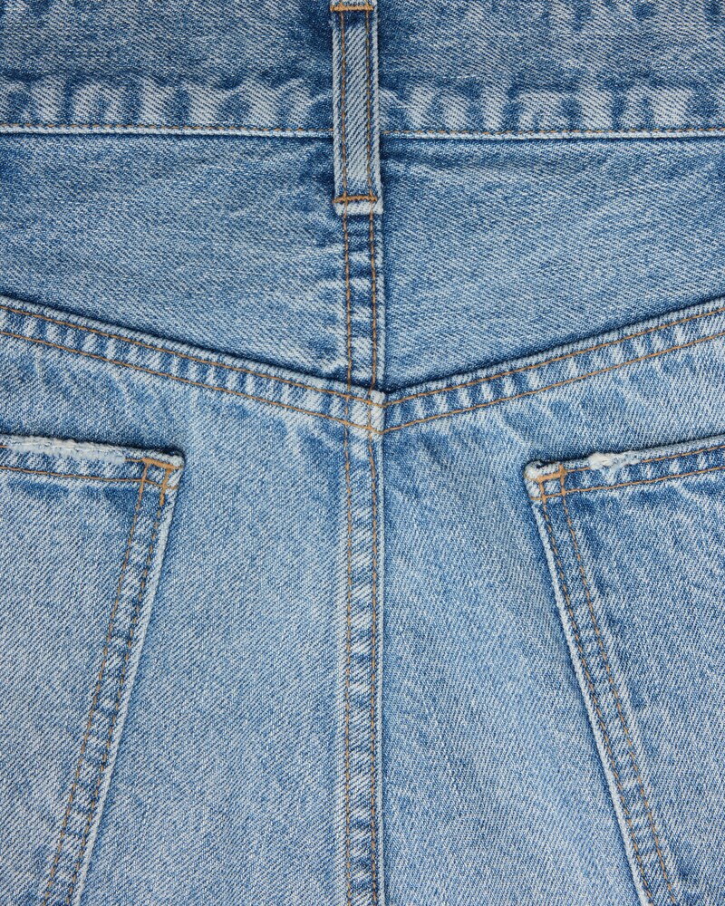 Jolene Jeans aus Denim in goldblauer Stone-Waschung - GOLDBLAU-WASCHUNG -  - 1 | CELINE