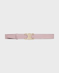 Triomphe Buckle 25MM IN BRASS WITH STRASS -  -  - 2 | CELINE