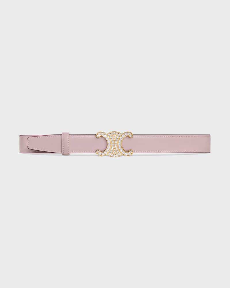 Triomphe Buckle 25MM IN BRASS WITH STRASS -  -  - 1 | CELINE