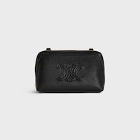 Clutch on Chain IN smooth calfskin - BLACK - CLUTCH ON CHAIN - 2 | CELINE